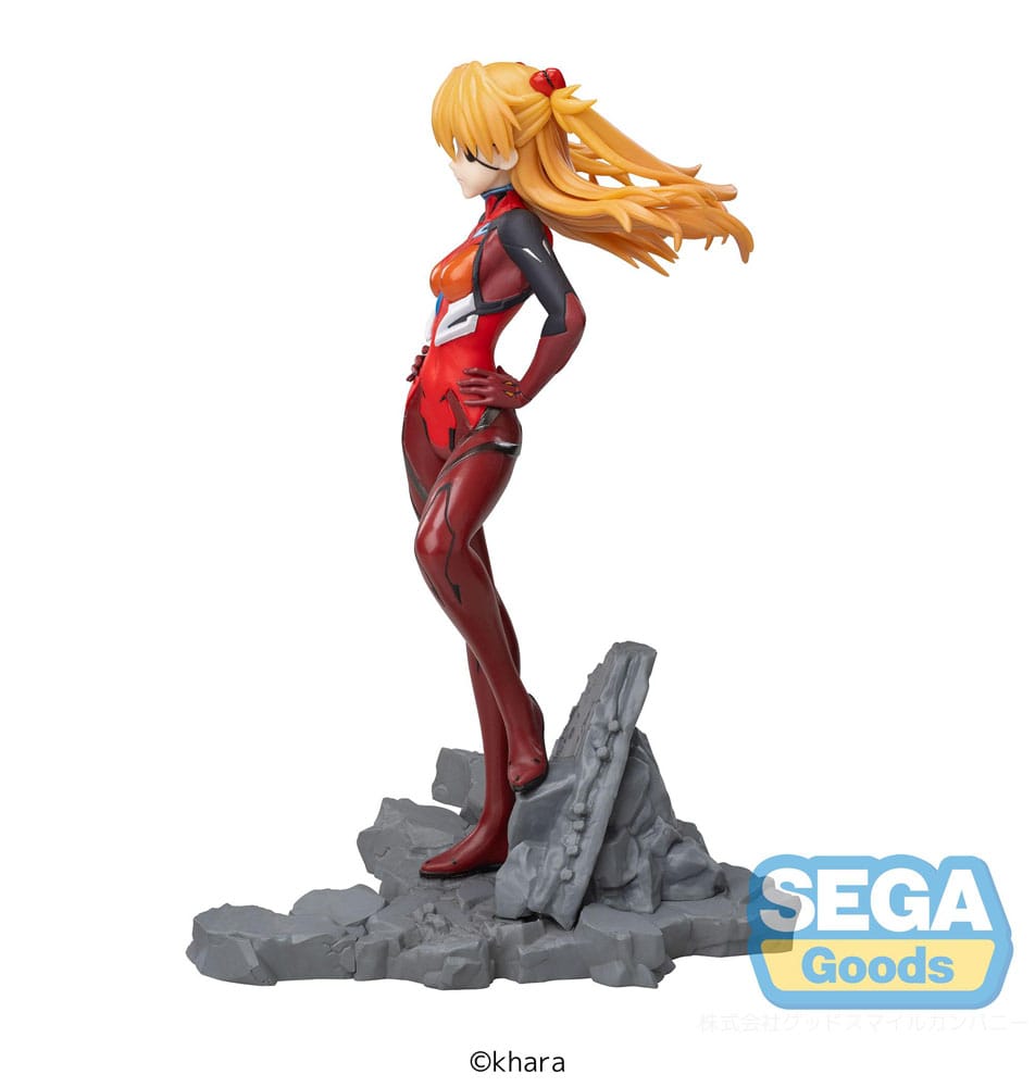 Evangelion: 3.0+1.0 Thrice Upon a Time Luminasta PVC Statue Asuka Shikinami Langley Vignetteum 30th Anniversary Ver. 23 cm - MangaShop.ro