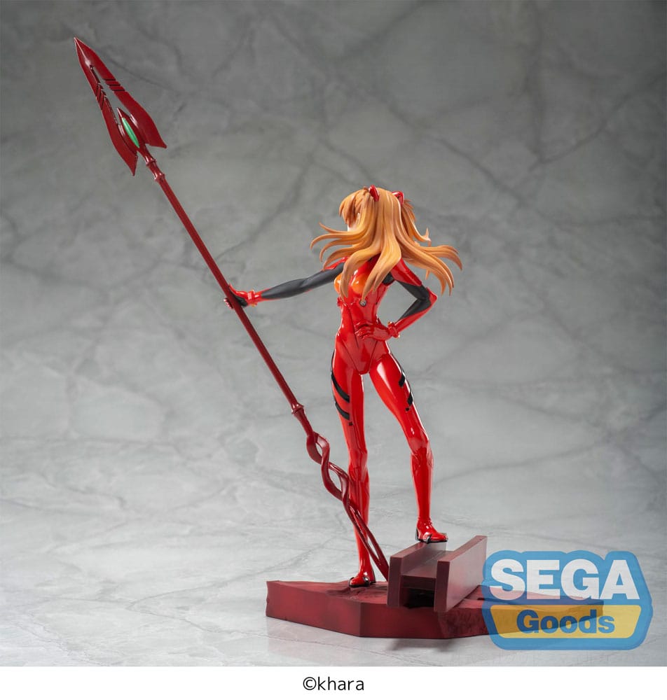 Evangelion: 3.0+1.0 Thrice Upon a Time Luminasta PVC Statue Asuka Shikinami Langley x Spear of Longinus 20 cm - MangaShop.ro