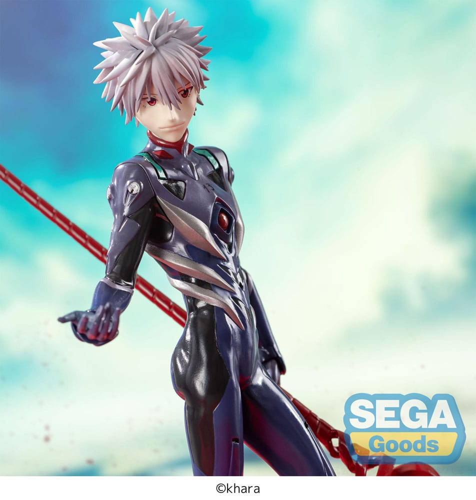 Evangelion: 3.0+1.0 Thrice Upon a Time Luminasta PVC Statue Kaworu Nagisa x Spear of Longinus 21 cm - MangaShop.ro