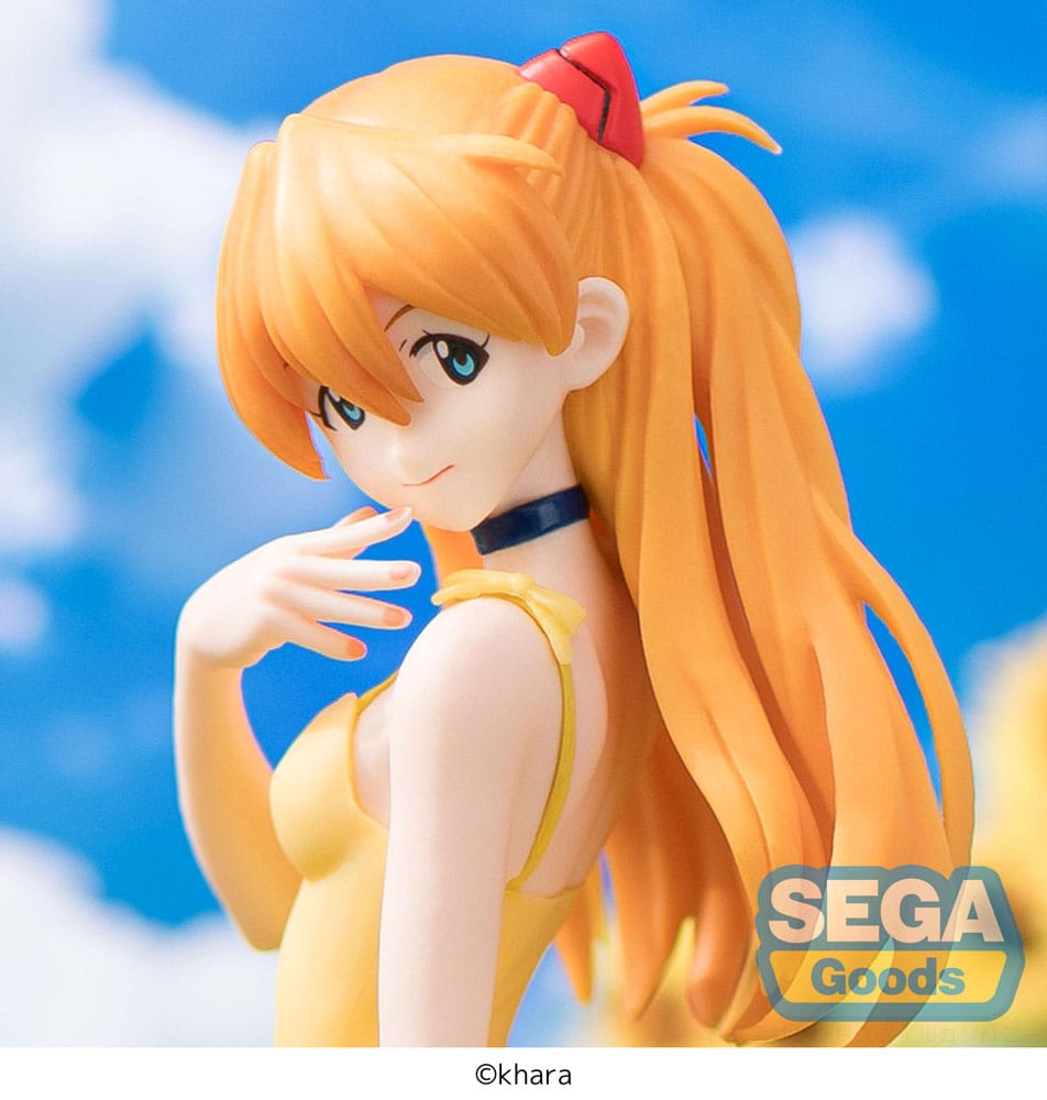 Rebuild of Evangelion Luminasta PVC Statue Asuka Summer Dress Ver. 2 24 cm - MangaShop.ro
