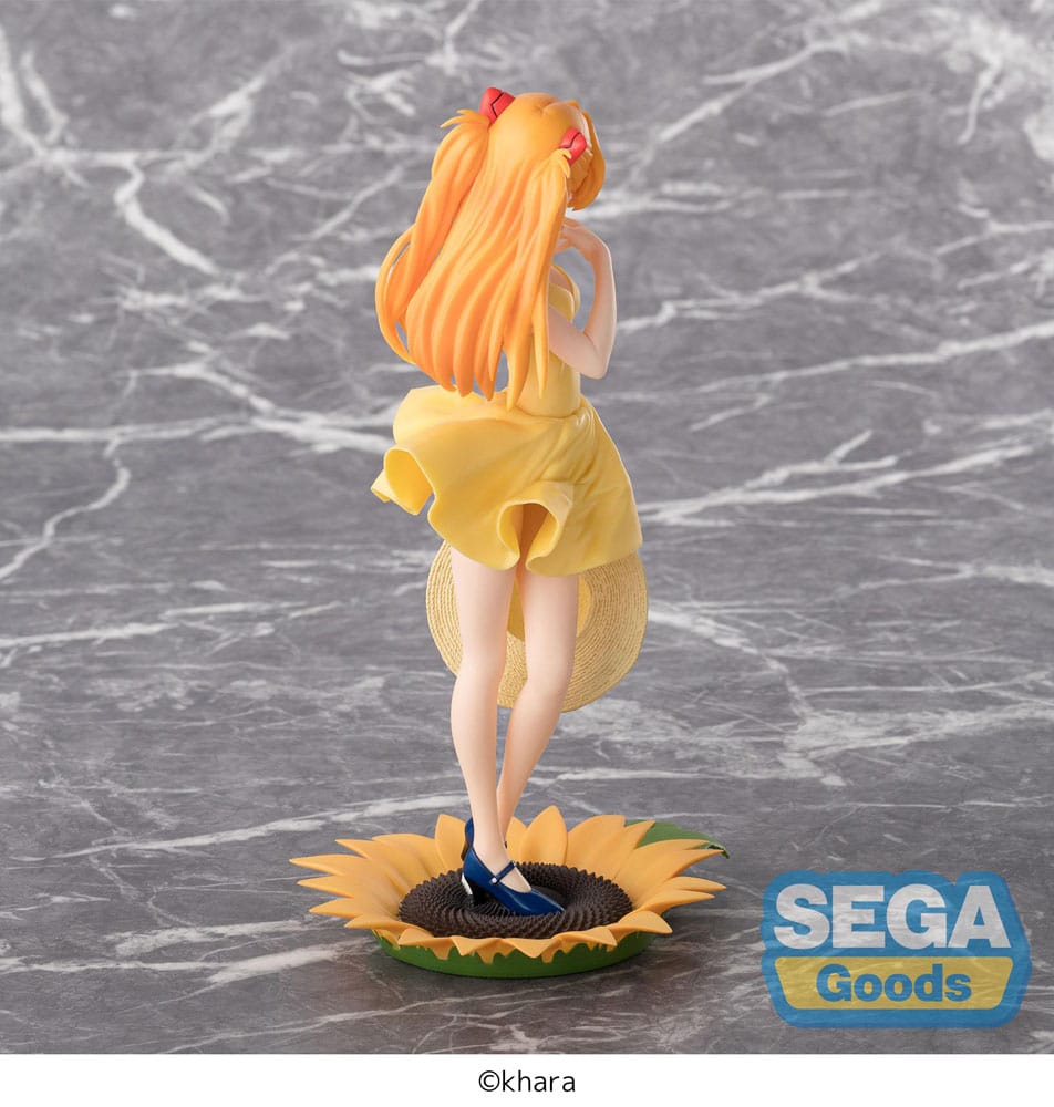 Rebuild of Evangelion Luminasta PVC Statue Asuka Summer Dress Ver. 2 24 cm - MangaShop.ro