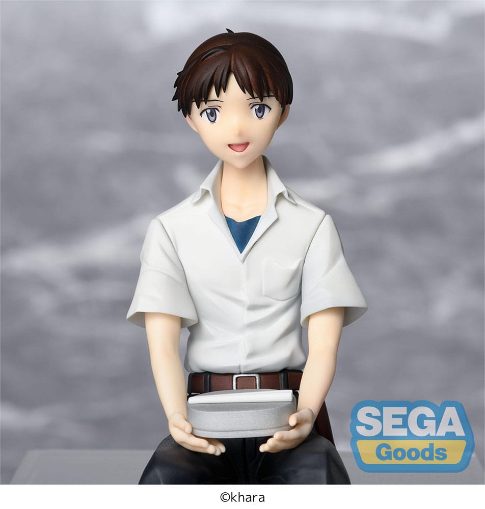 Rebuild of Evangelion PM Perching PVC Statue Shinji Ikari Evangelion New Theatrical Edition 14 cm - MangaShop.ro