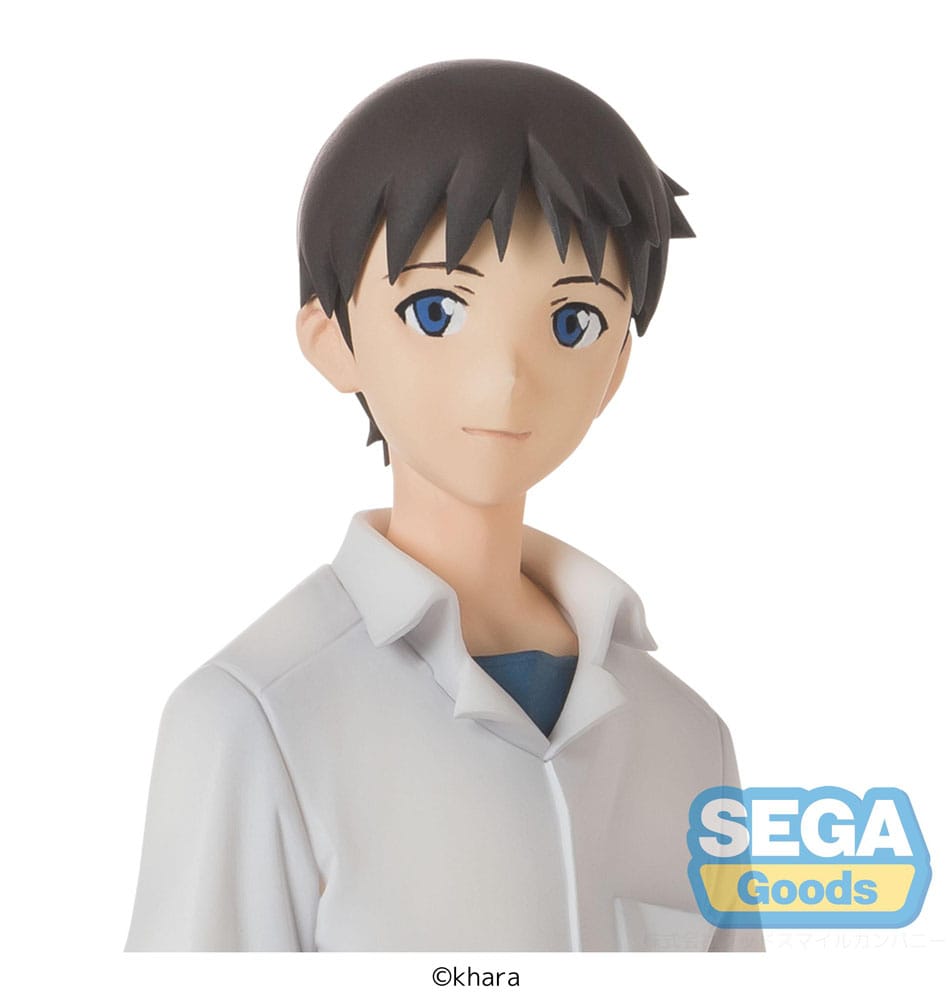 Rebuild of Evangelion High Premium PVC Statue Shinji Ikari Uniform Ver. Evangelion: New Theatrical Edition 22 cm - MangaShop.ro