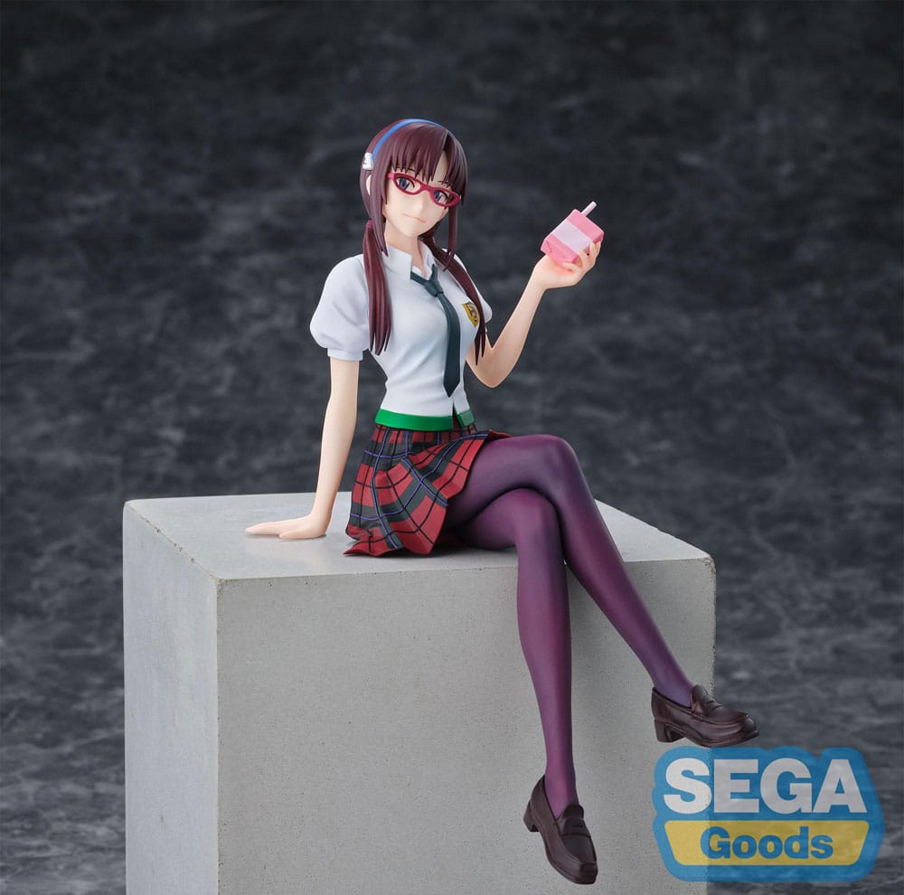 Evangelion: New Theatrical Edition PM Perching PVC Statue Mari Makinami Illustrious 14 cm - MangaShop.ro