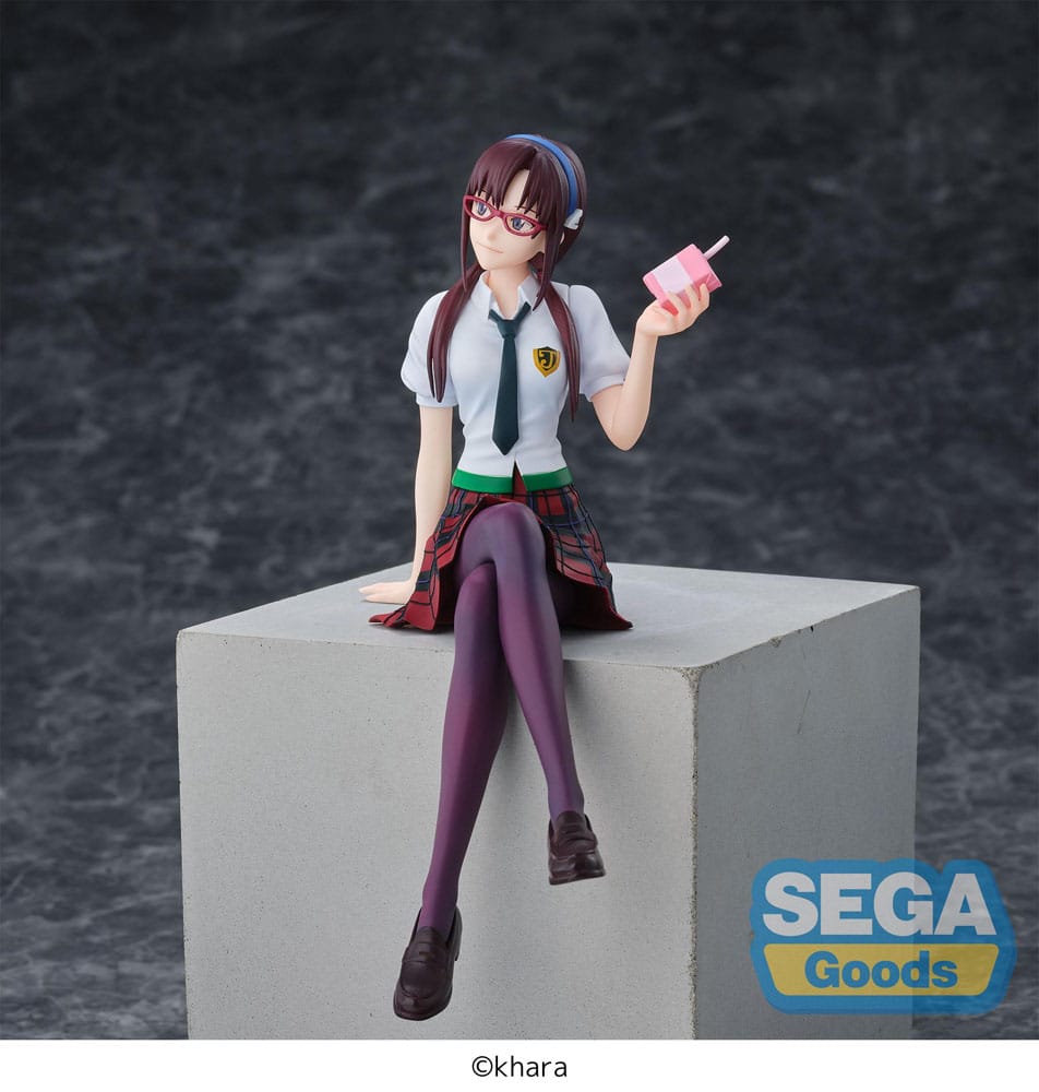 Evangelion: New Theatrical Edition PM Perching PVC Statue Mari Makinami Illustrious 14 cm - MangaShop.ro