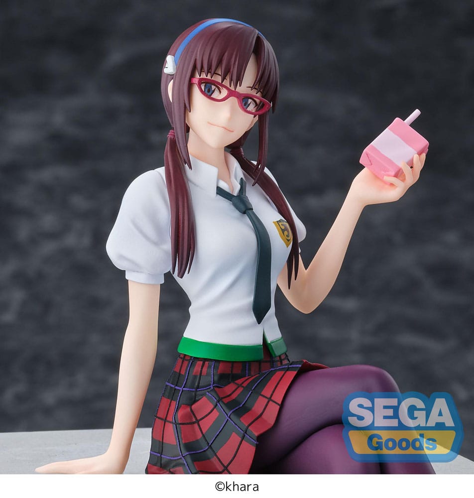 Evangelion: New Theatrical Edition PM Perching PVC Statue Mari Makinami Illustrious 14 cm - MangaShop.ro