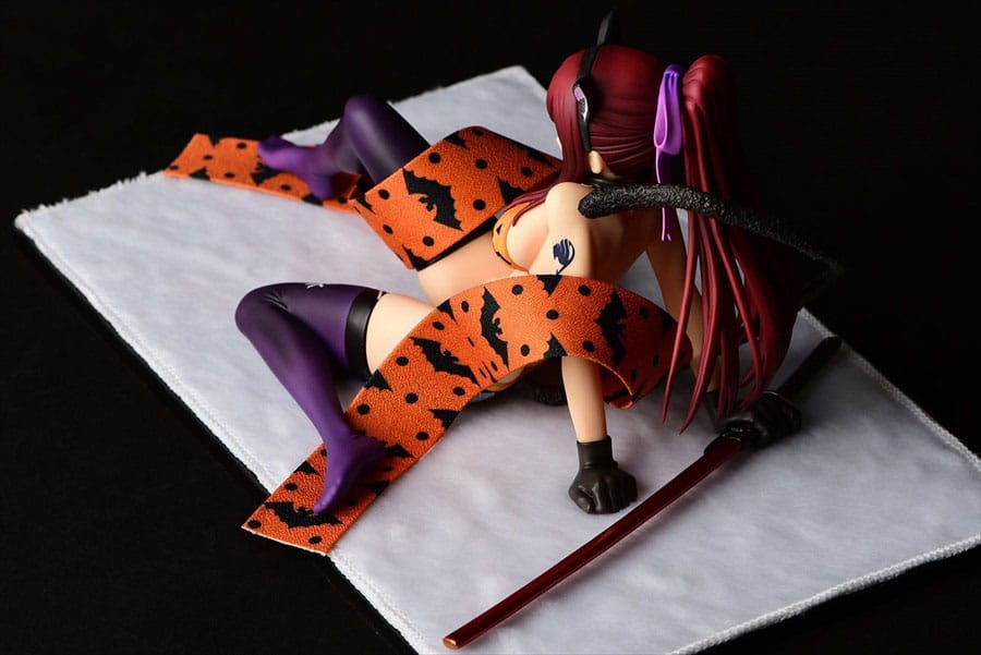 Fairy Tail Statue 1/6 Erza Scarlet - Halloween CAT Gravure_Style 13 cm - MangaShop.ro