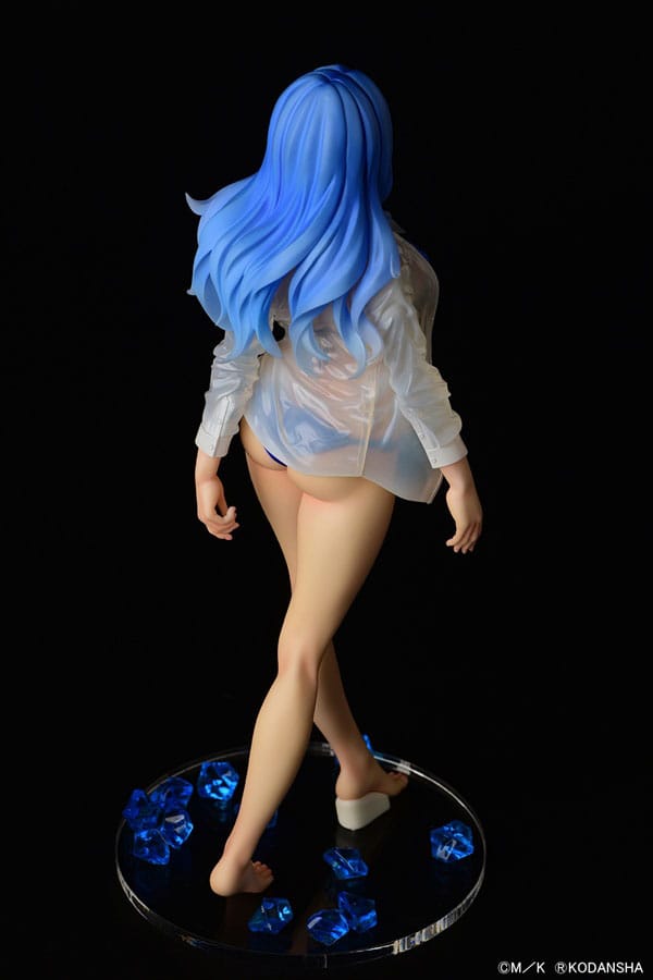 Fairy Tail Statue 1/6 Jubia Lokser Gravure_Stylesee-through wet shirt 25 cm - MangaShop.ro
