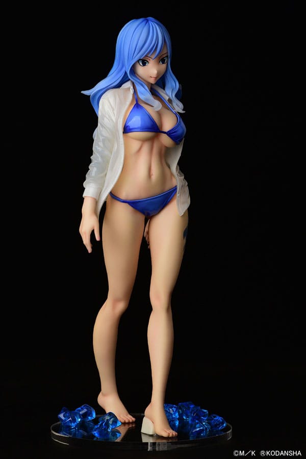 Fairy Tail Statue 1/6 Jubia Lokser Gravure_Stylesee-through wet shirt 25 cm - MangaShop.ro