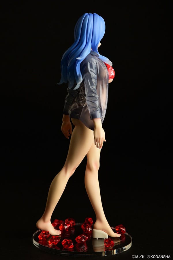 Fairy Tail Statue 1/6 Jubia Lokser Gravure_Stylesee-through wet shirt Red Bikini!! 25 cm - MangaShop.ro