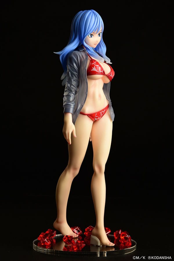 Fairy Tail Statue 1/6 Jubia Lokser Gravure_Stylesee-through wet shirt Red Bikini!! 25 cm - MangaShop.ro