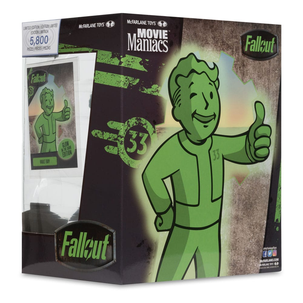 Fallout Movie Maniacs PVC Statue Vault Boy 13 cm - MangaShop.ro