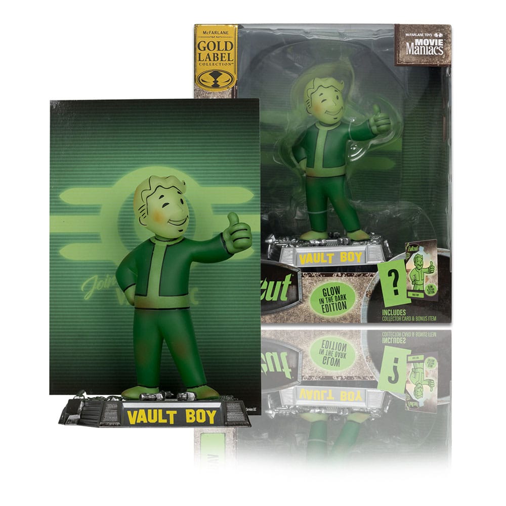 Fallout Movie Maniacs PVC Statue Vault Boy 13 cm - MangaShop.ro