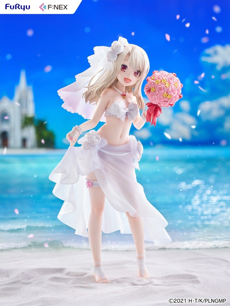 Fate/kaleid liner Prisma Illya: Licht - The Nameless Girl F:NEX PVC Figure 1/7 Illyasviel von Einzbern Wedding Swimsuit Ver. 21 cm - MangaShop.ro