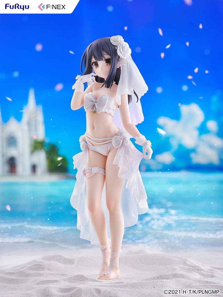 Fate/kaleid liner Prisma Illya: Licht - The Nameless Girl F:NEX PVC Figure 1/7 Miyu Edelfelt Wedding Swimsuit Ver. 21 cm - MangaShop.ro