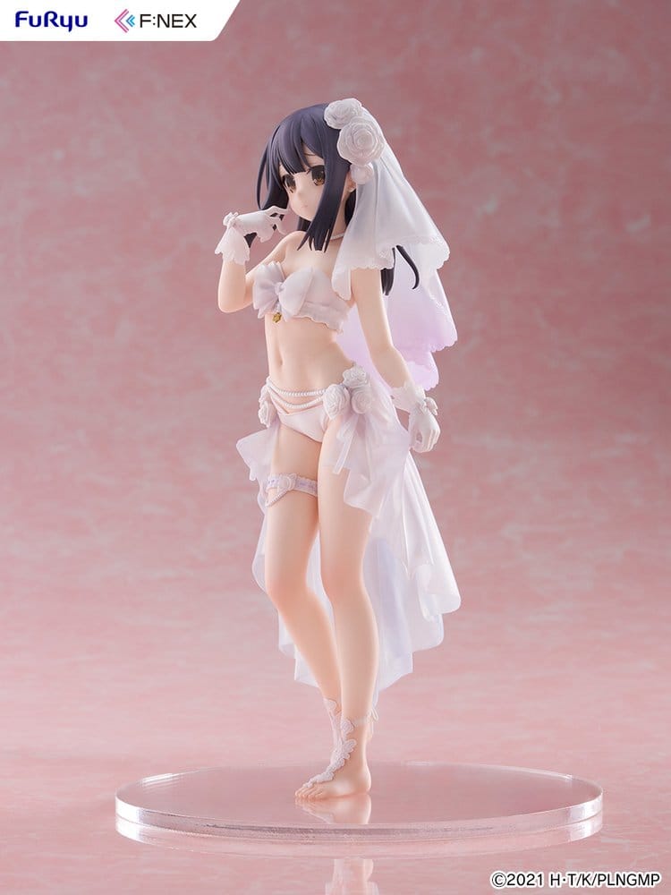 Fate/kaleid liner Prisma Illya: Licht - The Nameless Girl F:NEX PVC Figure 1/7 Miyu Edelfelt Wedding Swimsuit Ver. 21 cm - MangaShop.ro