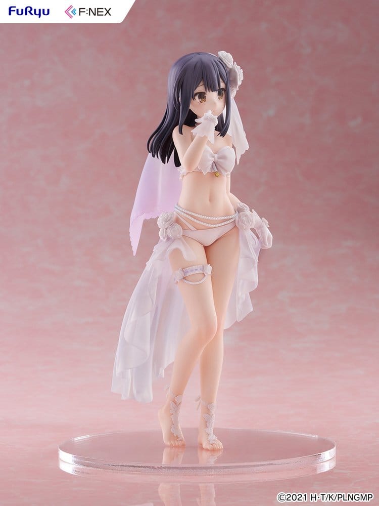 Fate/kaleid liner Prisma Illya: Licht - The Nameless Girl F:NEX PVC Figure 1/7 Miyu Edelfelt Wedding Swimsuit Ver. 21 cm - MangaShop.ro