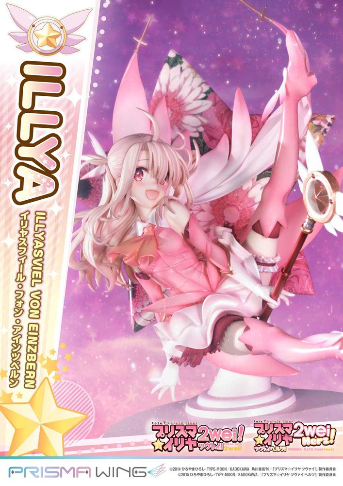 Fate Prisma Wing PVC Statue 1/7 Illyasviel von Einzbern Bonus Version 20 cm - MangaShop.ro
