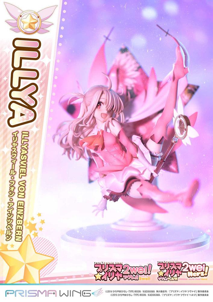 Fate Prisma Wing PVC Statue 1/7 Illyasviel von Einzbern Bonus Version 20 cm - MangaShop.ro