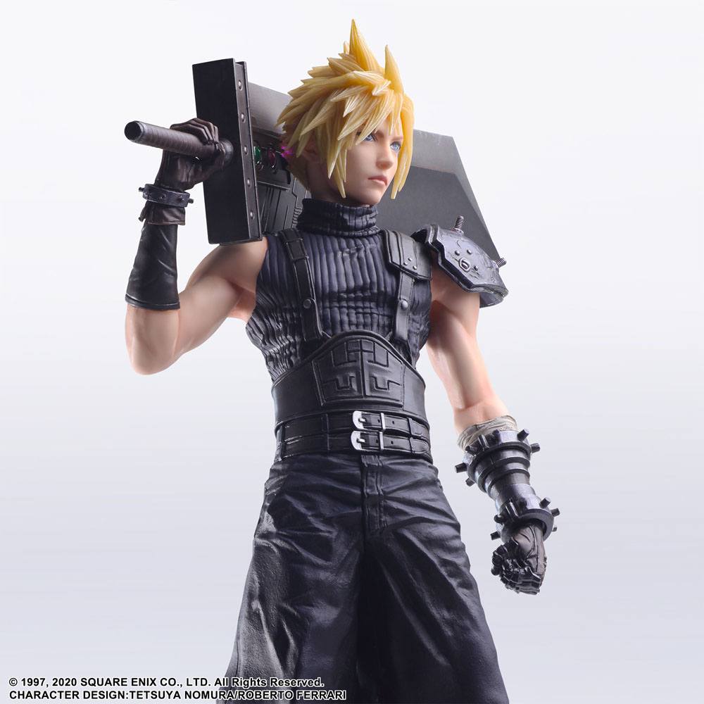 Final Fantasy VII Remake Static Arts Gallery Statue Cloud Strife 26 cm - MangaShop.ro