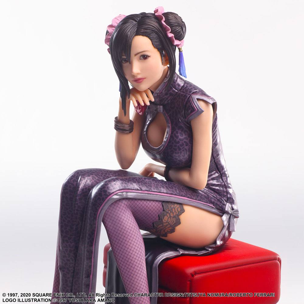 Final Fantasy VII Remake Static Arts Gallery Statue Tifa Lockhart Sporty Dress Ver. 16 cm - MangaShop.ro