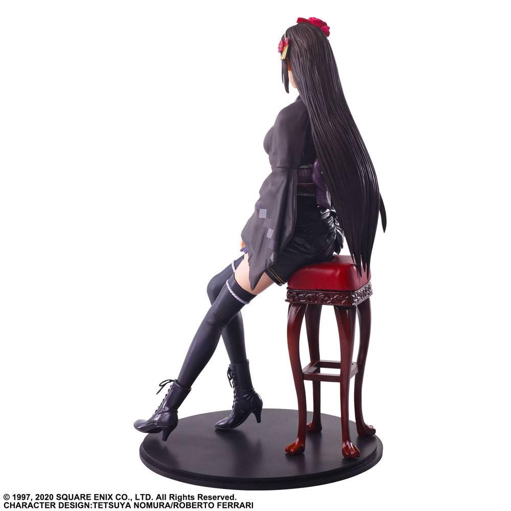 Final Fantasy VII Remake Static Arts Gallery Statue Tifa Lockhart Exotic Dress Ver. 23 cm - MangaShop.ro