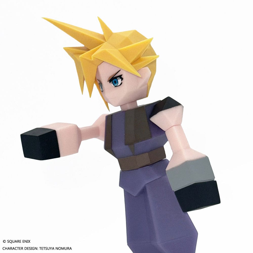 Final Fantasy VII Polygon Vinyl Figure Cloud Strife 15 cm - MangaShop.ro
