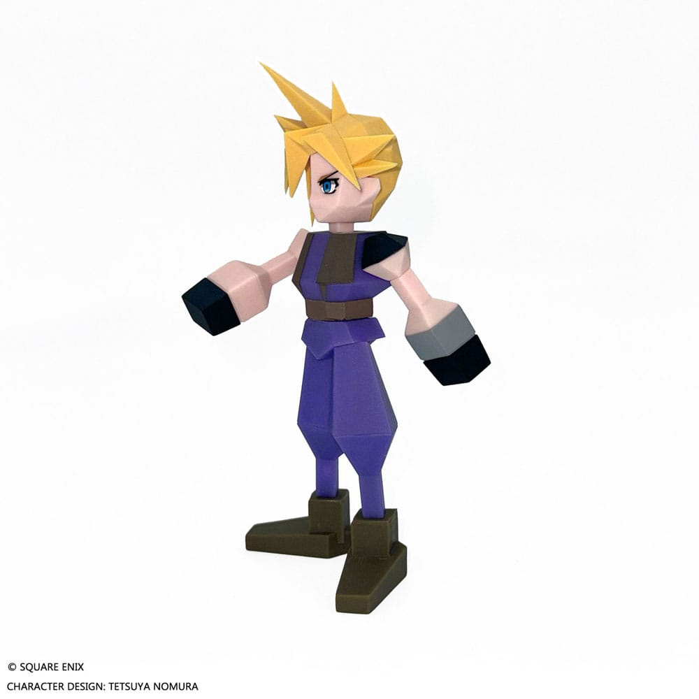 Final Fantasy VII Polygon Vinyl Figure Cloud Strife 15 cm - MangaShop.ro
