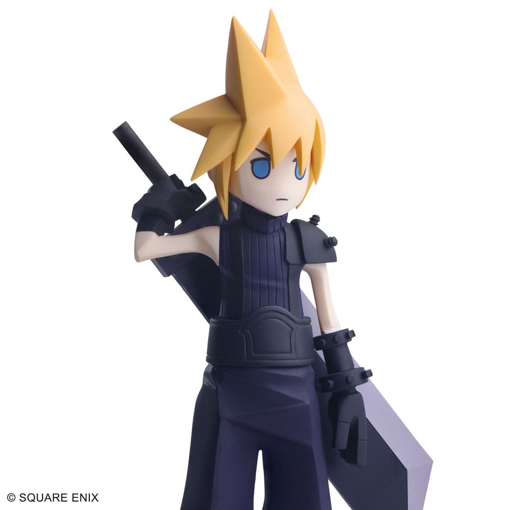 Final Fantasy VII Remake Static Arts Mini Statue Cloud Strife 15 cm - MangaShop.ro