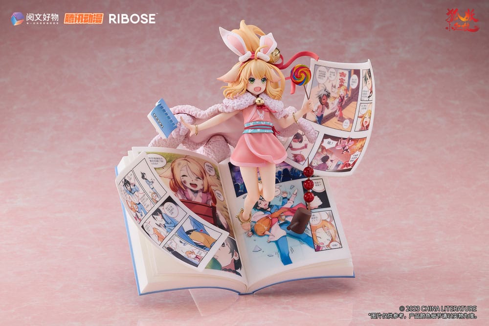 Fox Spirit Matchmaker PVC Statue 1/7 Susu Tushan Hongchenqianyuan Ver. 24 cm - MangaShop.ro
