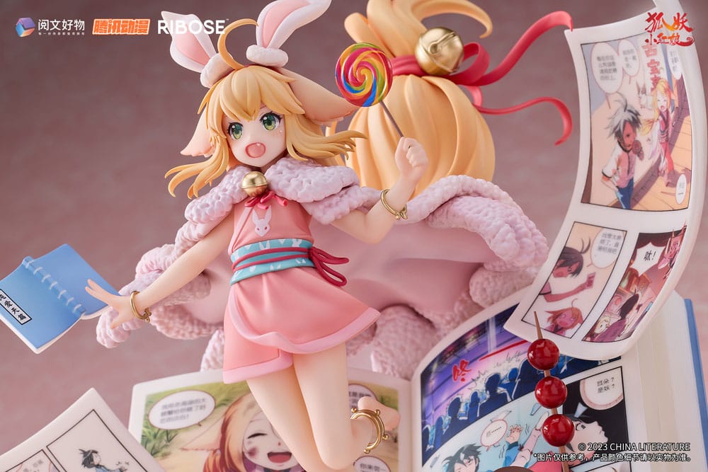Fox Spirit Matchmaker PVC Statue 1/7 Susu Tushan Hongchenqianyuan Ver. 24 cm - MangaShop.ro
