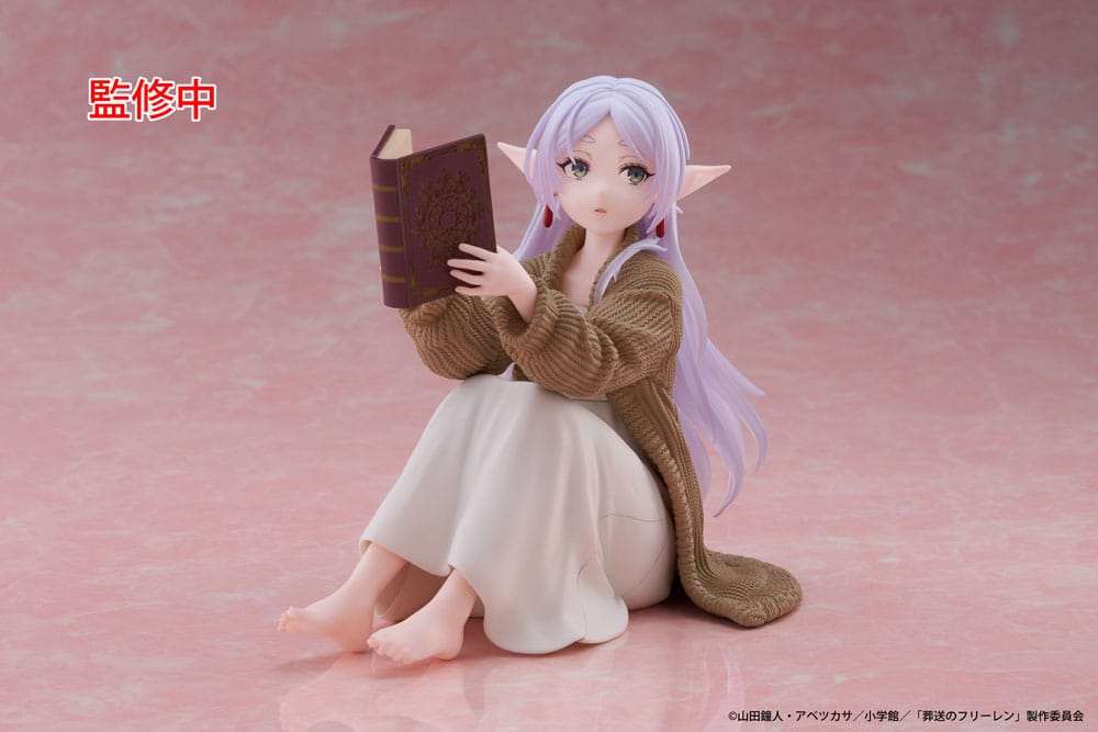 Frieren: Beyond Journey's End PVC Statue Desktop Cute Figure Frieren Roomwear Ver. 13 cm - MangaShop.ro