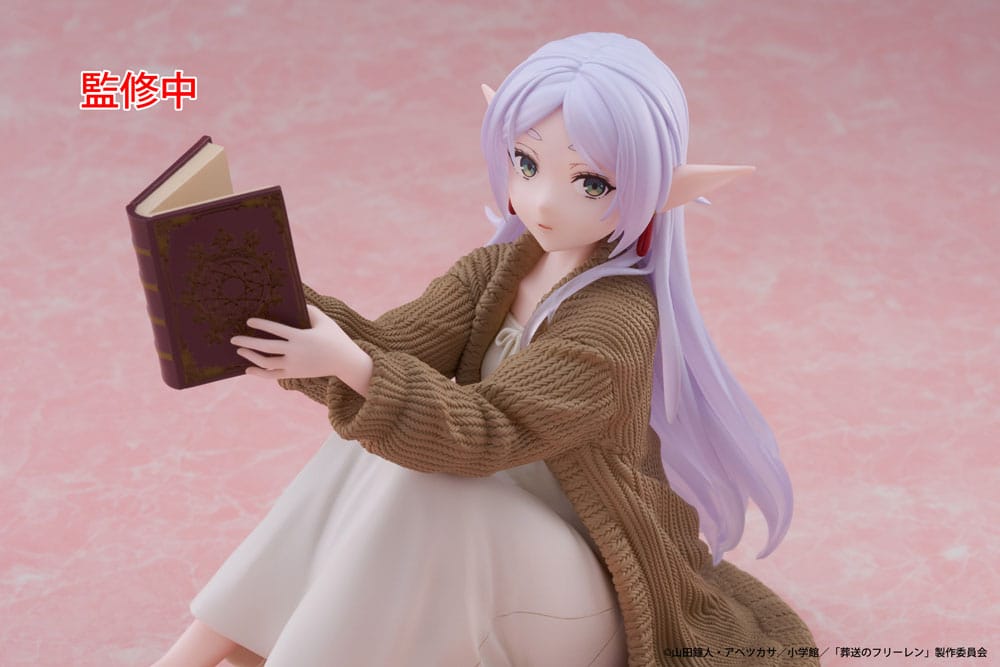 Frieren: Beyond Journey's End PVC Statue Desktop Cute Figure Frieren Roomwear Ver. 13 cm - MangaShop.ro