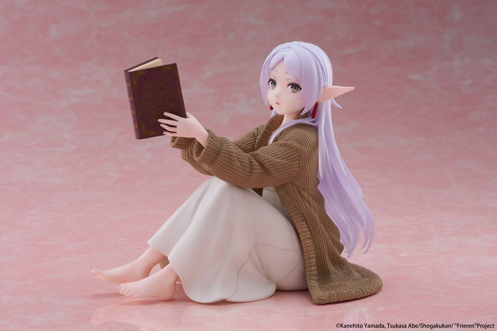 Frieren: Beyond Journey's End PVC Statue Desktop Cute Figure Frieren Roomwear Ver. 13 cm - MangaShop.ro