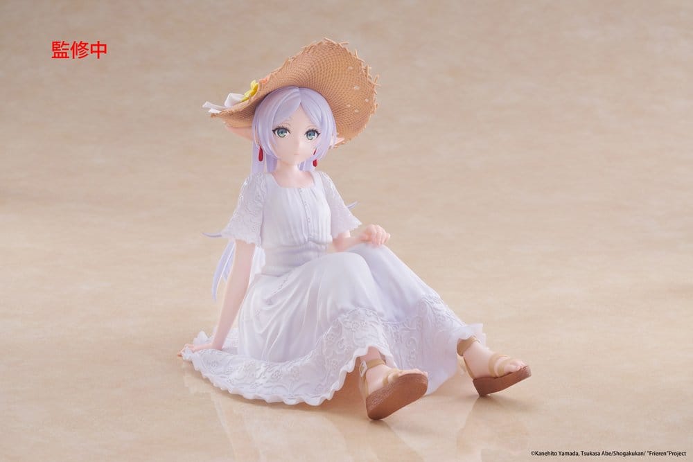 Frieren: Beyond Journey's End PVC Statue Desktop Cute Figure Frieren Summer Dress Ver. 13 cm - MangaShop.ro