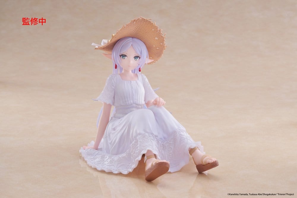 Frieren: Beyond Journey's End PVC Statue Desktop Cute Figure Frieren Summer Dress Ver. 13 cm - MangaShop.ro