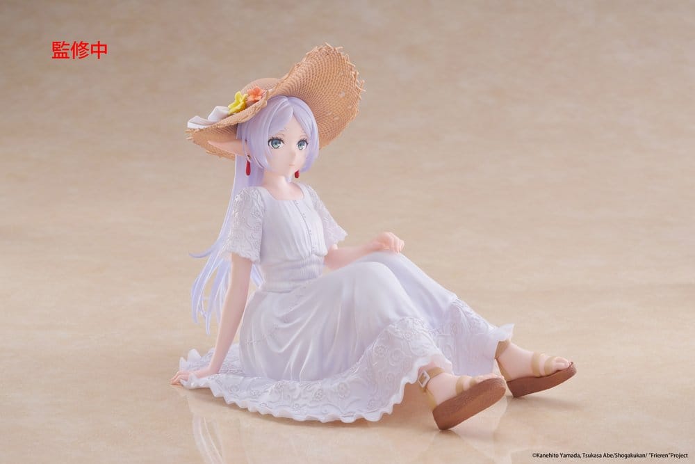 Frieren: Beyond Journey's End PVC Statue Desktop Cute Figure Frieren Summer Dress Ver. 13 cm - MangaShop.ro