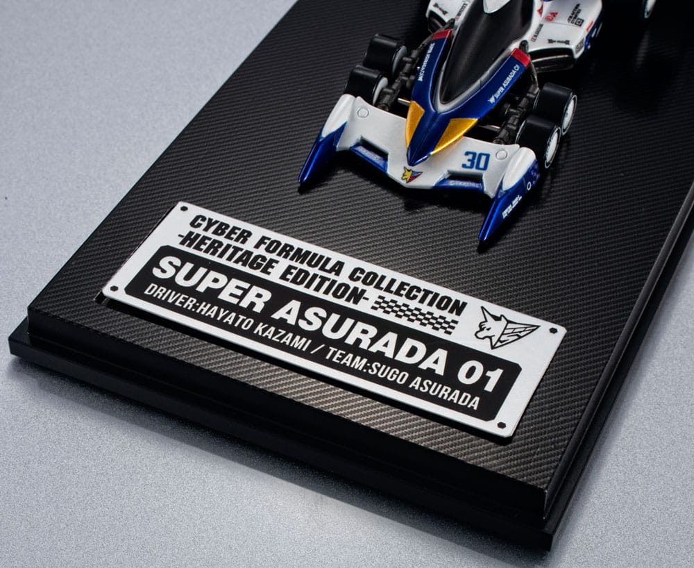 Future GPX Cyber Formula Vehicle 1/18 Super Asurada 01 Heritage Edition 14 cm - MangaShop.ro