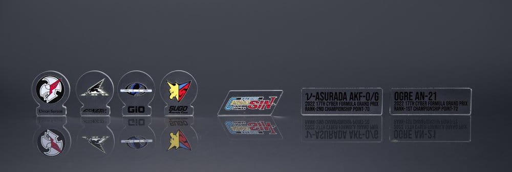 Future GPX Cyber Formula Vehicles 2-Pack vAsurada AKF-0/G spiral boost mode & OGRE AN-21 super Aero boost mode Set Heritage Edition 9 cm - MangaShop.ro