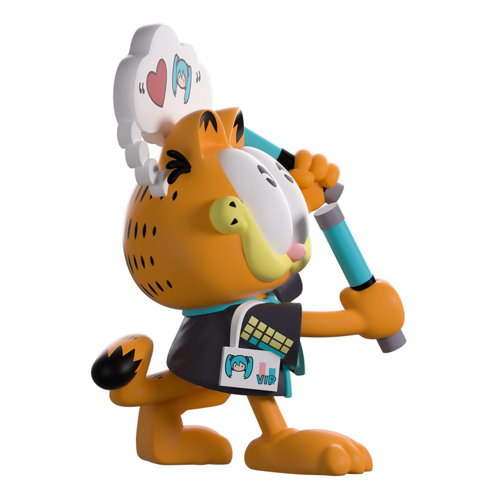 Hatsune Miku x Garfield Vinyl Figure Miku Concert Garfield 13 cm - MangaShop.ro