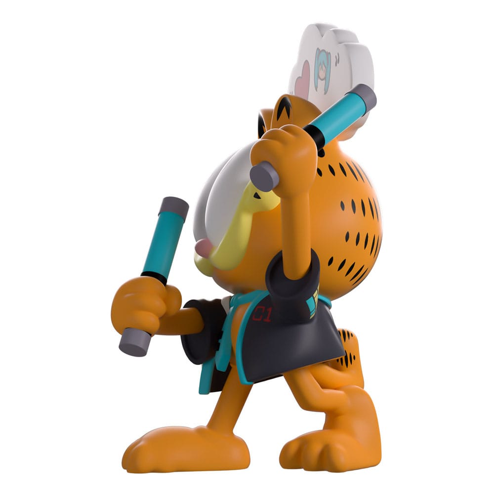 Hatsune Miku x Garfield Vinyl Figure Miku Concert Garfield 13 cm - MangaShop.ro