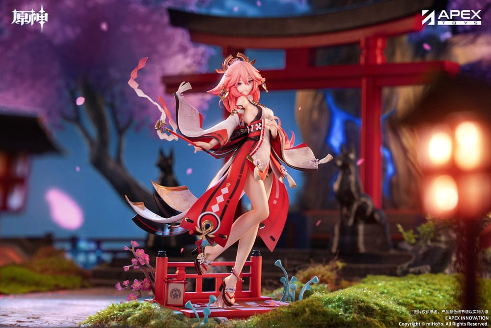 Genshin Impact PVC Statue 1/7 Yae Miko Astute Amusement Ver. 28 cm - MangaShop.ro