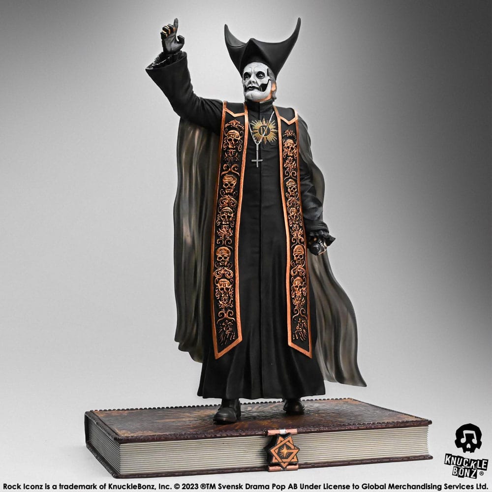 Ghost Rock Iconz Statue 1/9 Papa Emeritus IV (Black Robes) 22 cm - MangaShop.ro