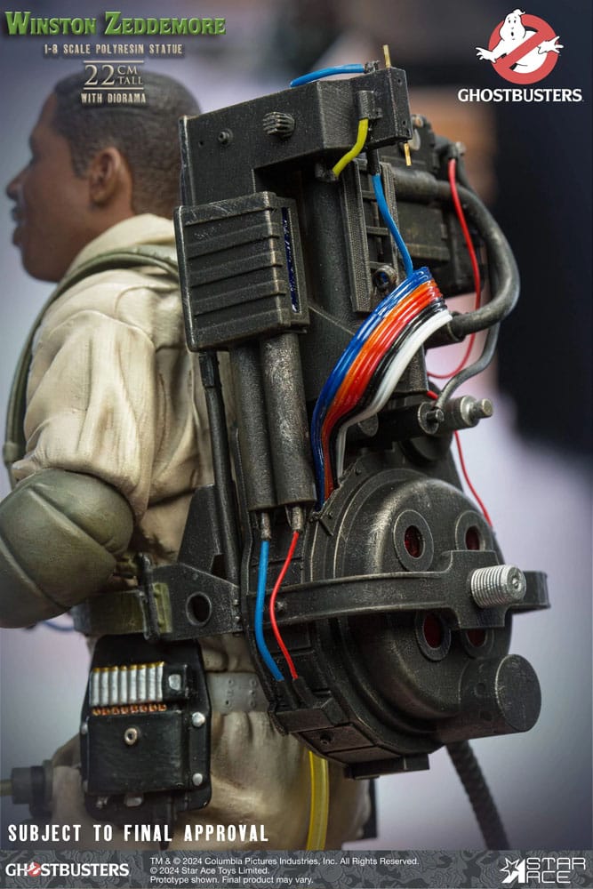 Ghostbusters  Statue 1/8 Winston Zeddemore 22 cm - MangaShop.ro