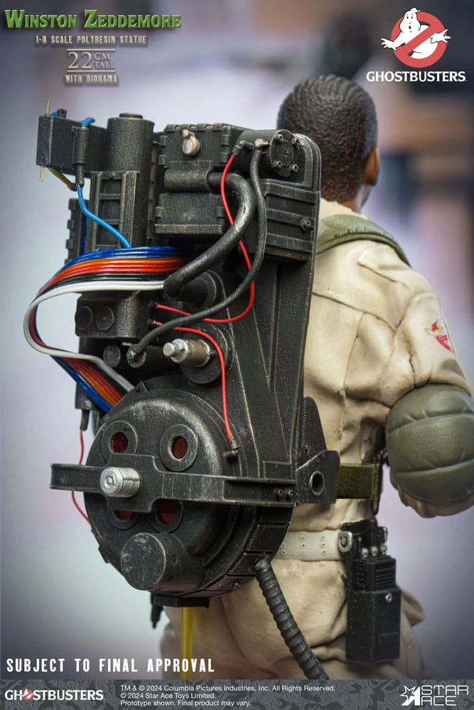 Ghostbusters  Statue 1/8 Winston Zeddemore 22 cm - MangaShop.ro