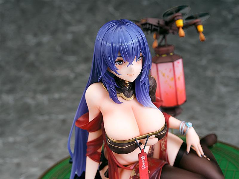 Girls Frontline PVC Statue 1/6 DP-12: Echeveria Lantern Crimson 13 cm - MangaShop.ro
