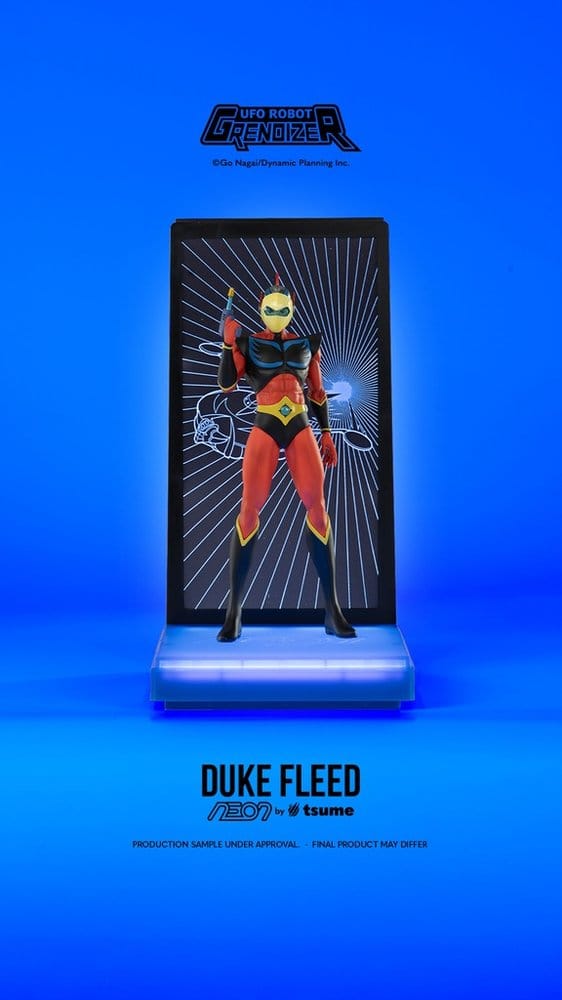 Grendizer Neon Figure 1/9 Duke Fleed - Actarus 25 cm - MangaShop.ro