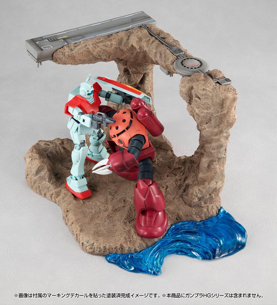 Mobile Suit Gundam SEED RM Series Realistic Model Series Diorama 1/144 G Structure (GS01) Tragedy in Jaburo Material Color Edition 16 cm - MangaShop.ro