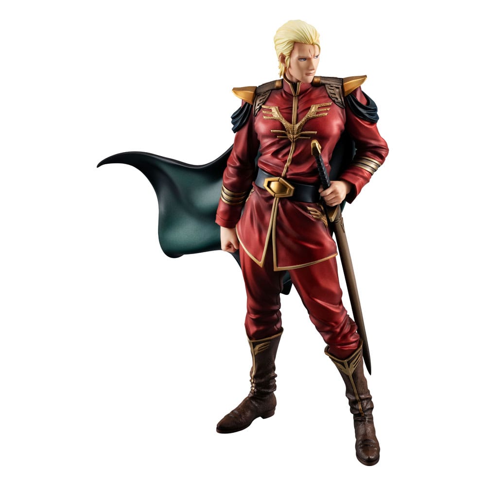 Mobile Suit Gundam GGG Statue Char's Counterattack General Char Aznable 22 cm - MangaShop.ro