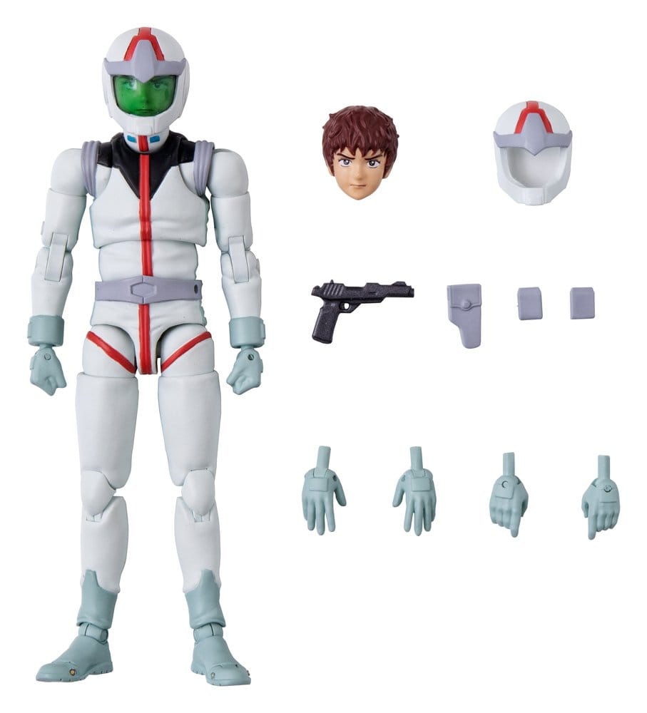 Mobile Suit Gundam G.M.G. Collection PVC Figure Earth Federation Amuro Ray Normal Suit Ver. 10 cm (Repeat) - MangaShop.ro